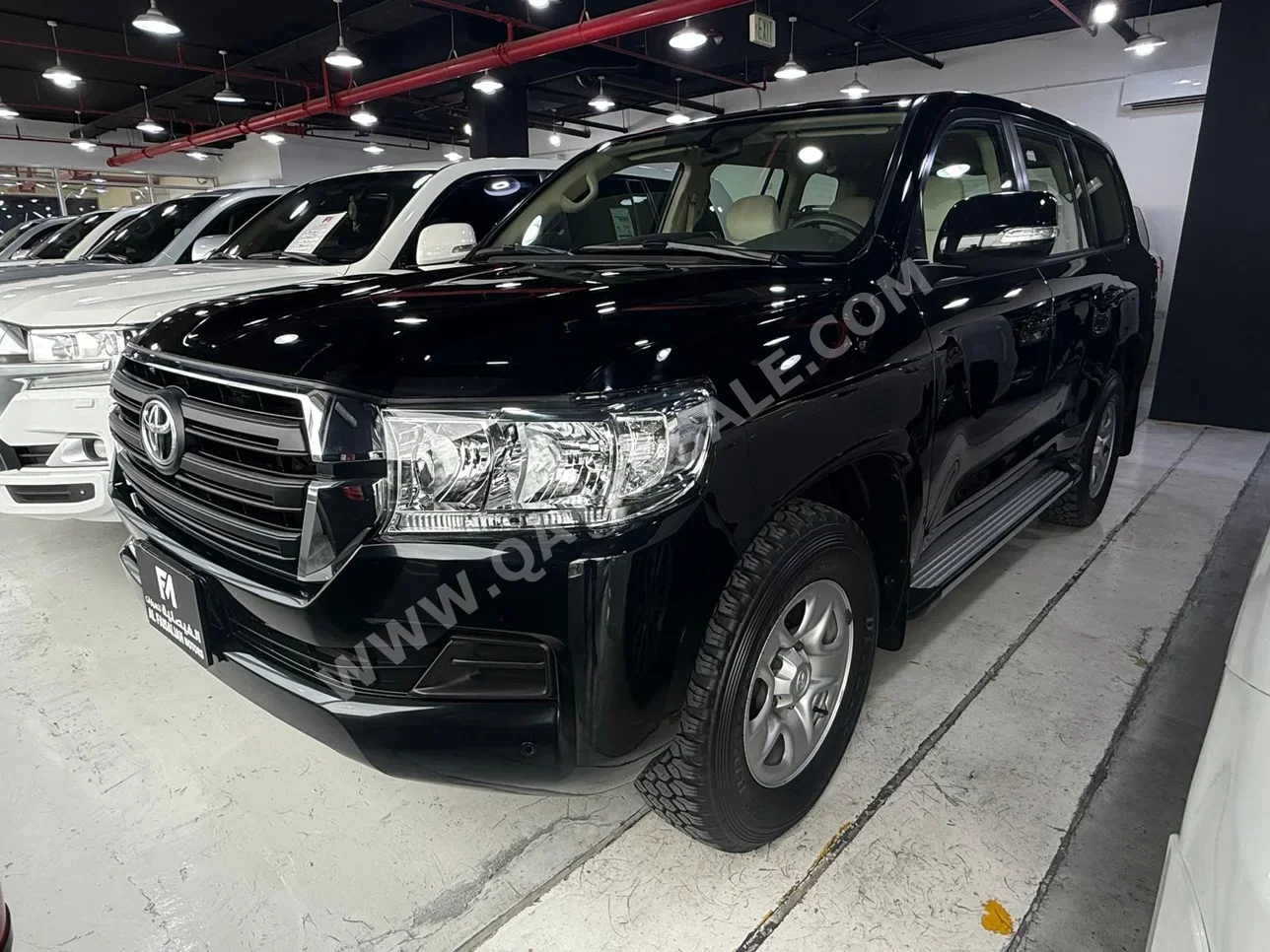 تويوتا لاند كروزر جي اكس 2019 اوتوماتيك 93,000 كم 6 سلندر دفع رباعي اس يو في أسود