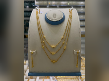 Gold Set Italy Woman By Item ( Designers ) Without Stone Maintenance Warranty Free Shipping Yellow Gold 21k