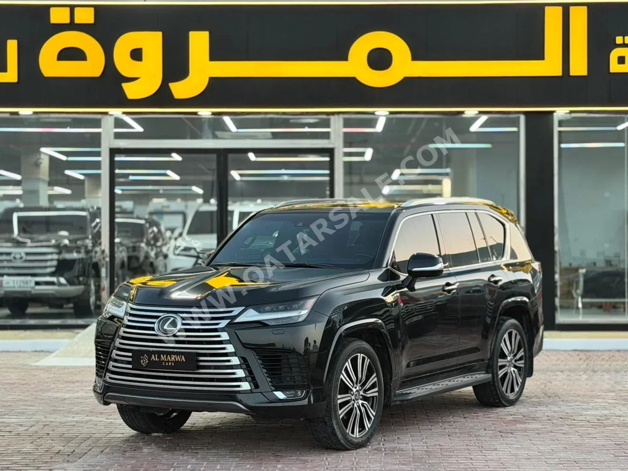 Lexus  LX  600 Luxury  2022  Automatic  85,000 Km  6 Cylinder  Four Wheel Drive (4WD)  SUV  Black