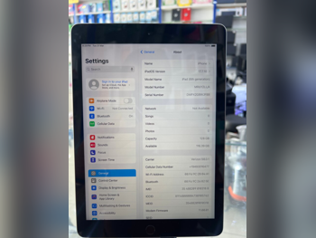 Apple iPad (6th generation) 2018 - 128 GB - Connectivity Wi-Fi + Cellular