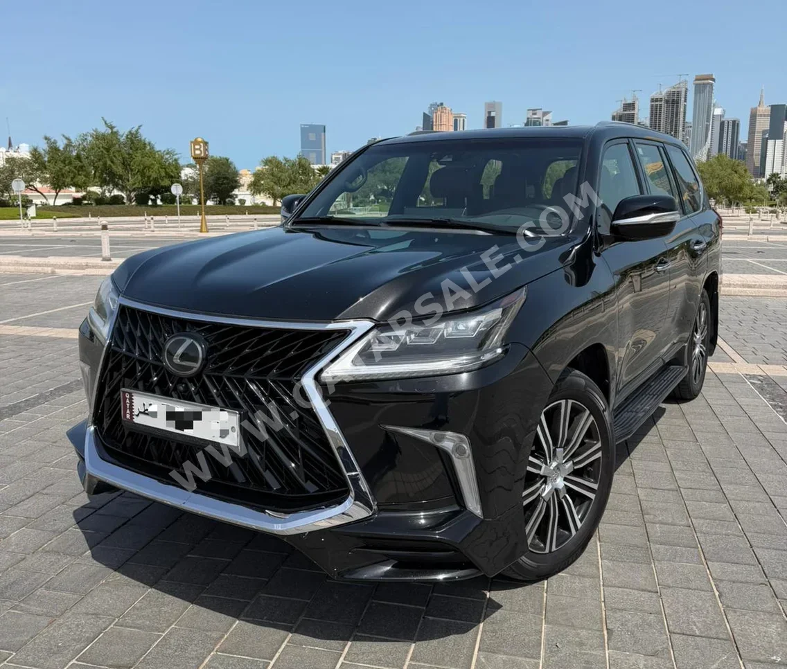 Lexus  LX  570  2018  Automatic  249,000 Km  8 Cylinder  Four Wheel Drive (4WD)  SUV  Black