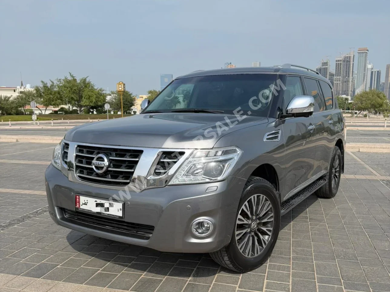 Nissan Patrol Platinum 2017 Automatic 125,000 Km 8 Cylinder Four Wheel Drive (4WD) SUV Silver