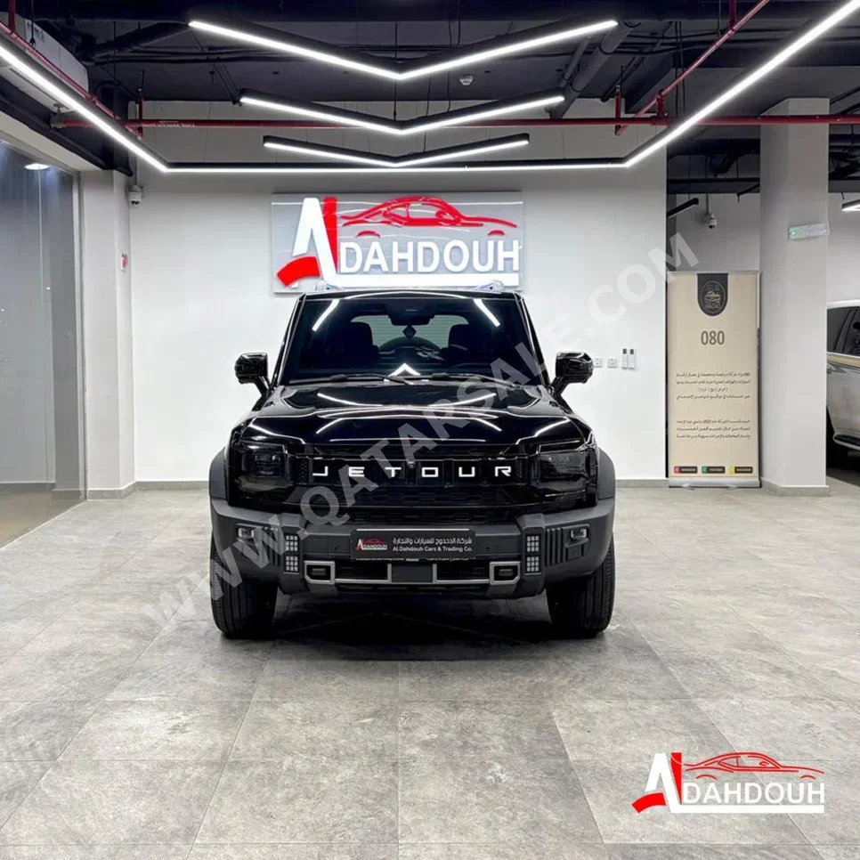 Jetour  T2  Luxury Plus  2025  Automatic  62,000 Km  4 Cylinder  Four Wheel Drive (4WD)  SUV  Black  With Warranty