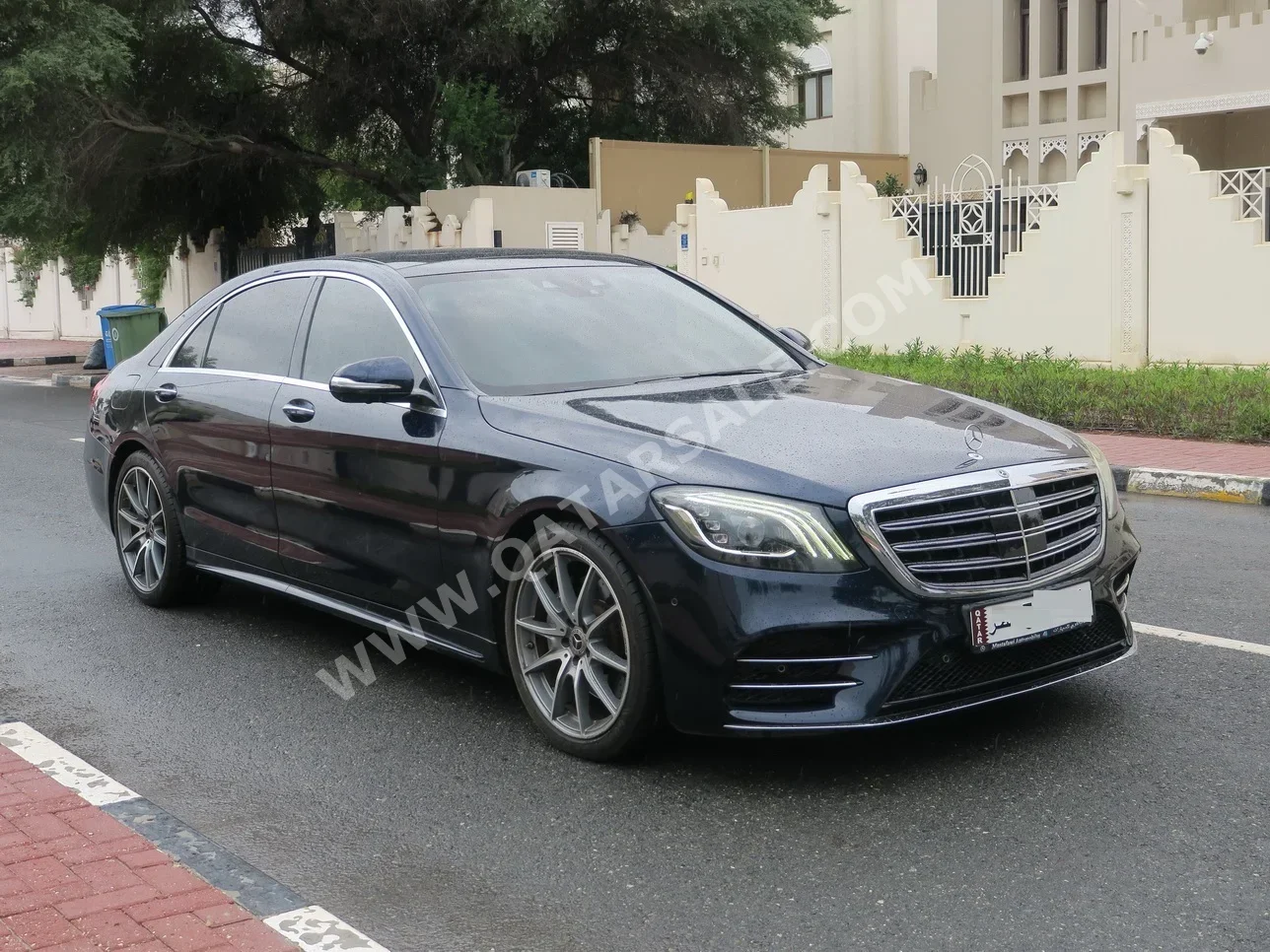 مرسيدس - بنز اس - كلاس 450 2019 اوتوماتيك 26,000 كم 6 سلندر دفع خلفي سيدان أزرق غامق
