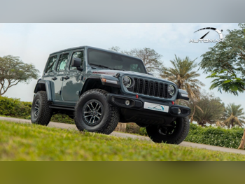 جييب  رانجلار  روبيكون  2025  اوتوماتيك  0 كم  4 سلندر  دفع رباعي  اس يو في  رمادي  تحت الضمان