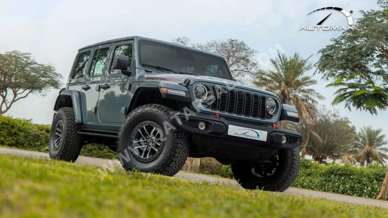 Jeep  Wrangler  Rubicon  2025  Automatic  0 Km  4 Cylinder  Four Wheel Drive (4WD)  SUV  Gray  With Warranty