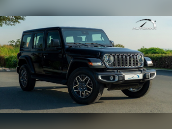 جييب  رانجلار  صحارى  2025  اوتوماتيك  0 كم  4 سلندر  دفع رباعي  اس يو في  أسود  تحت الضمان