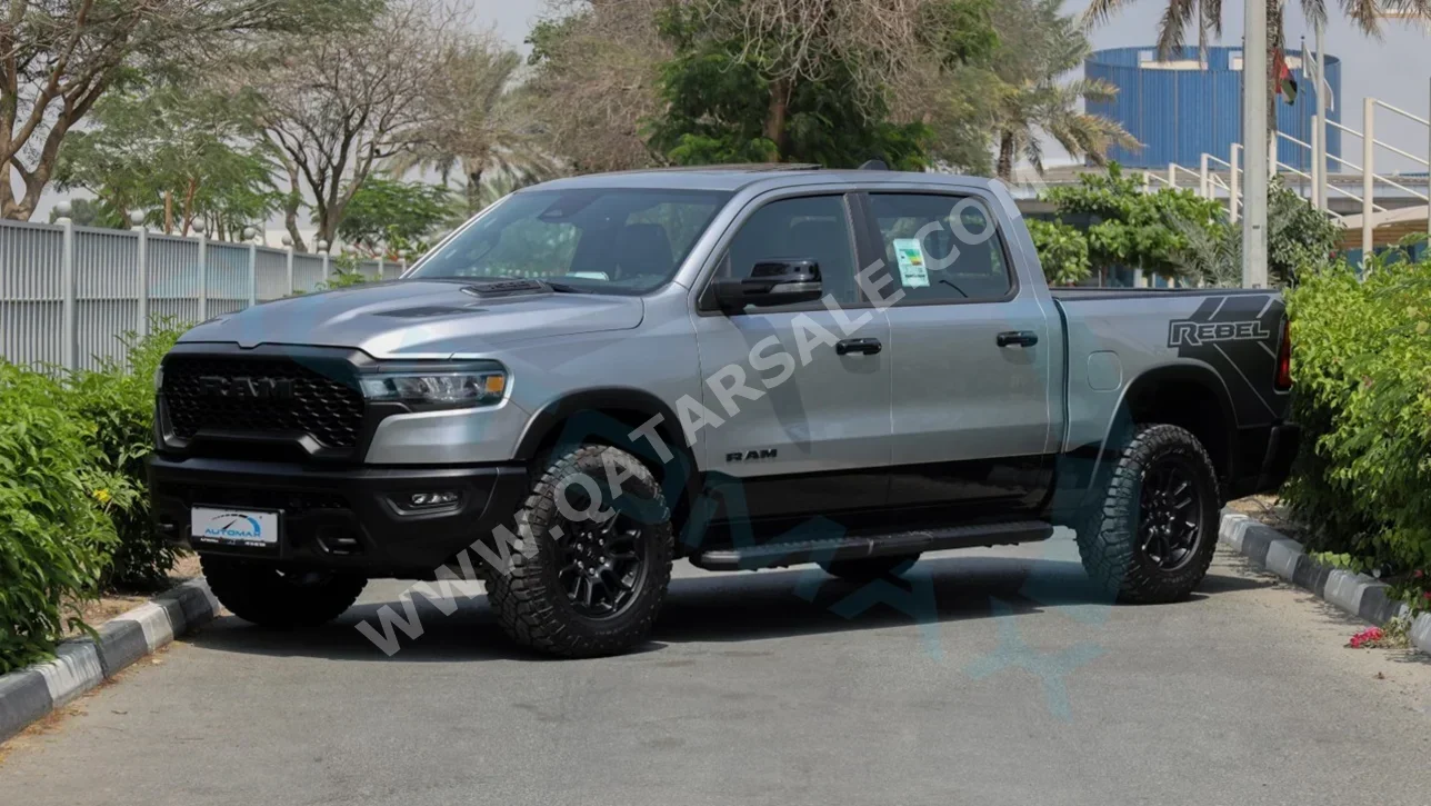 دودج  رام  ريبل  2026  اوتوماتيك  0 كم  6 سلندر  دفع رباعي  بيكب  فضي  تحت الضمان