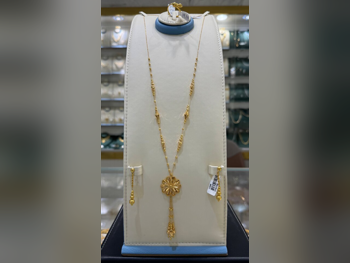 Gold Set Italy Woman By Item ( Designers ) Without Stone Maintenance Warranty Free Shipping Yellow Gold 21k