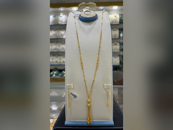 Gold Set Italy Woman By Item ( Designers ) Without Stone Maintenance Warranty Free Shipping Yellow Gold 21k