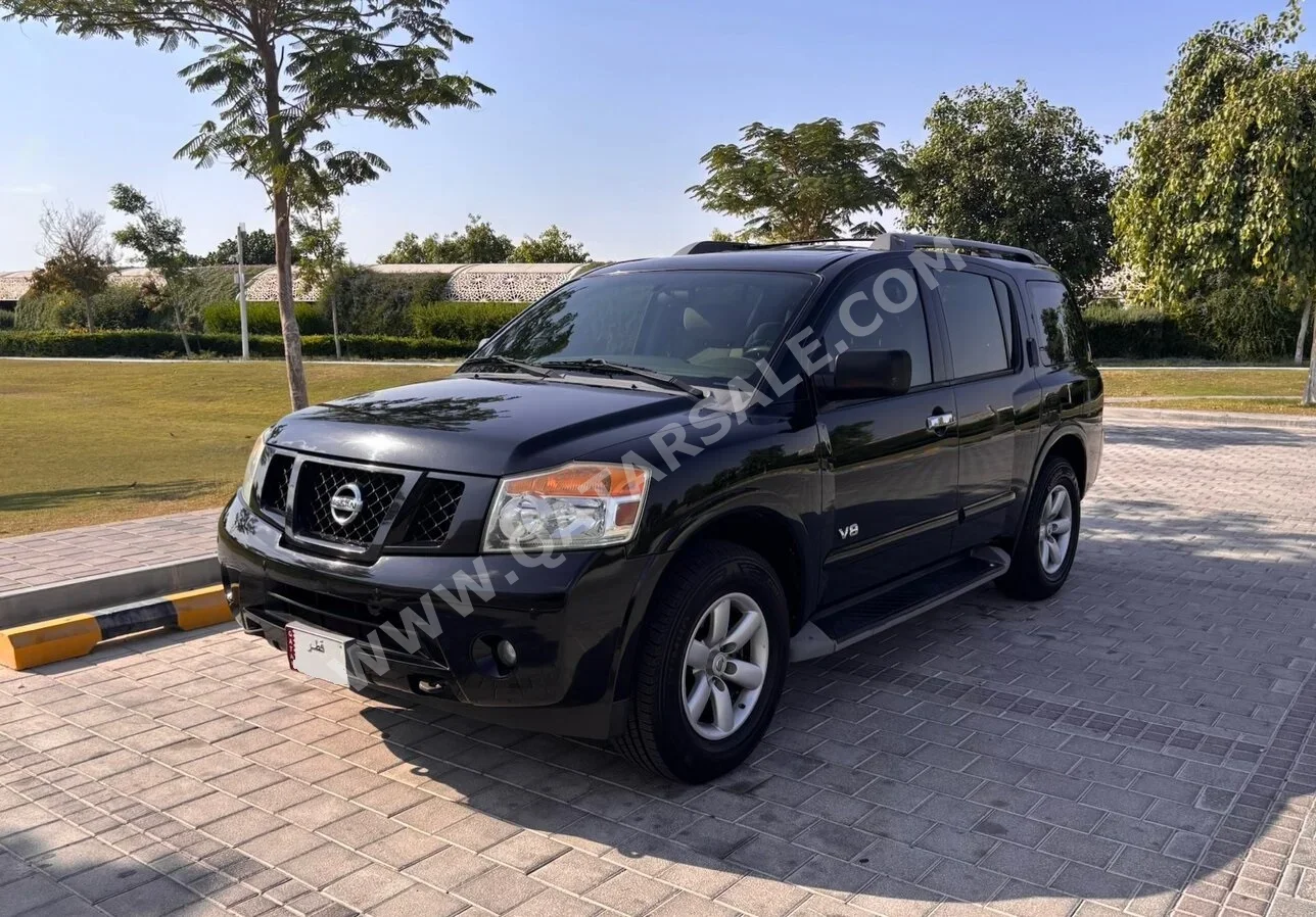 Nissan  Armada  SE  2013  Automatic  178,000 Km  8 Cylinder  Four Wheel Drive (4WD)  SUV  Black