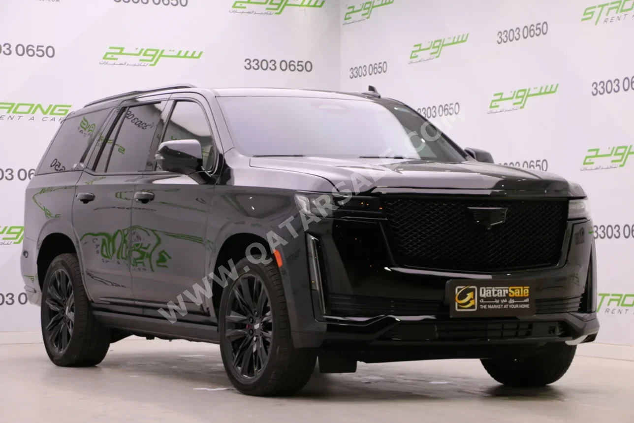 Cadillac  Escalade  2022  Automatic  72,000 Km  8 Cylinder  Four Wheel Drive (4WD)  SUV  Black