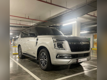 Nissan  Patrol  Titanium Turbo  2025  Automatic  3,850 Km  6 Cylinder  All Wheel Drive (AWD)  SUV  Silver  With Warranty