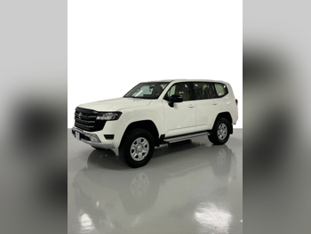 Toyota  Land Cruiser  GX  2024  Automatic  69,000 Km  6 Cylinder  Four Wheel Drive (4WD)  SUV  White  With Warranty