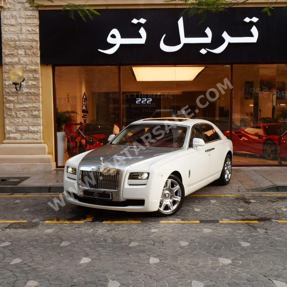 Rolls-Royce  Ghost  2012  Automatic  50,470 Km  12 Cylinder  All Wheel Drive (AWD)  Sedan  White