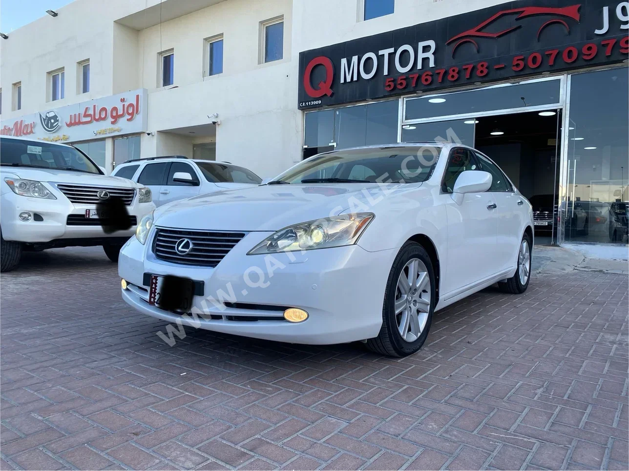 Lexus  ES  350  2008  Automatic  113,000 Km  6 Cylinder  Rear Wheel Drive (RWD)  Sedan  White