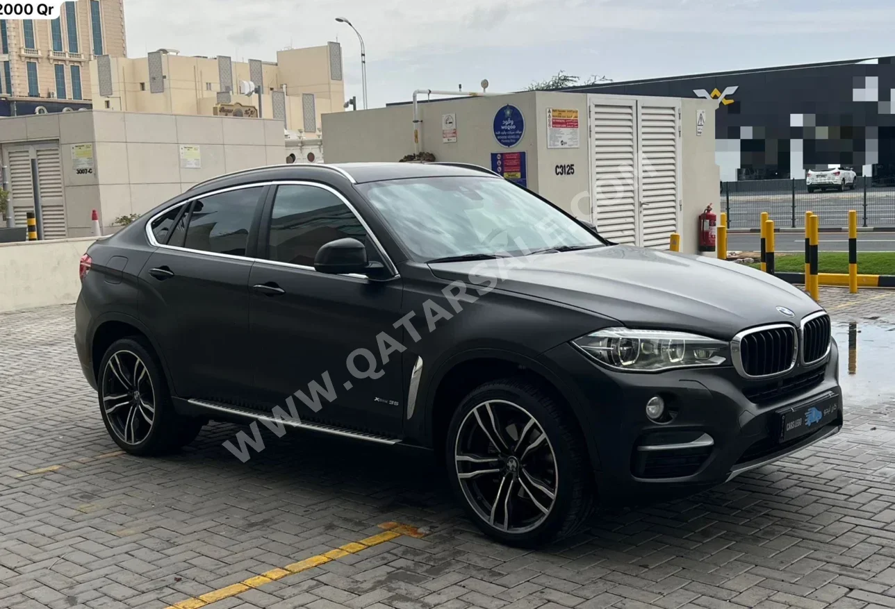 بي ام دبليو  الفئة - اكس  اكس 6  2016  اوتوماتيك  33,000 كم  6 سلندر  دفع رباعي  اس يو في  أسود