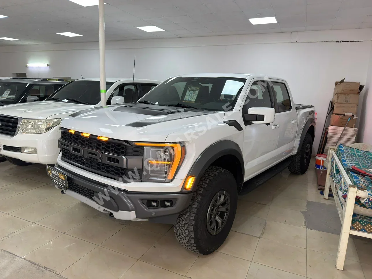 Ford  Raptor  2022  Automatic  126,000 Km  6 Cylinder  Four Wheel Drive (4WD)  Pick Up  White