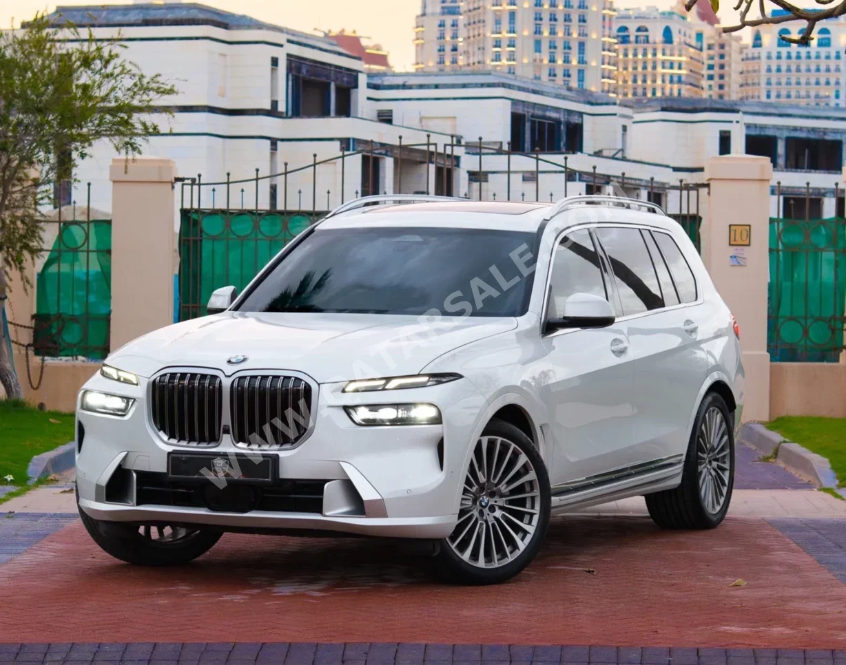 بي ام دبليو  الفئة - اكس  اكس7 40 اي  2023  اوتوماتيك  79,000 كم  6 سلندر  دفع كلي مستمر  اس يو في  أبيض  تحت الضمان