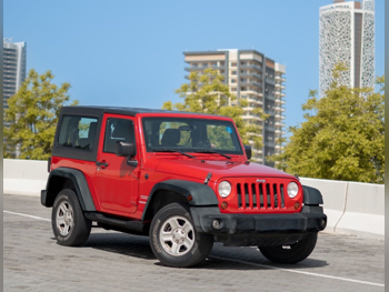Jeep  Wrangler  Sport  2012  Automatic  95,000 Km  6 Cylinder  Four Wheel Drive (4WD)  SUV  Red