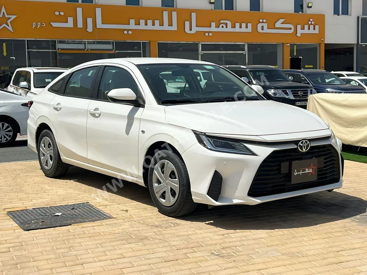 تويوتا  ياريس  2024  اوتوماتيك  56,000 كم  4 سلندر  سحب امامي  سيدان  أبيض