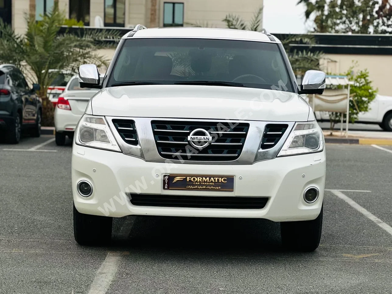 نيسان  باترول  بلاتنيوم  2015  اوتوماتيك  259,000 كم  8 سلندر  دفع رباعي  اس يو في  أبيض