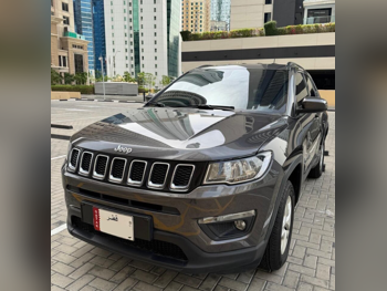 Jeep  Compass  longitude  2020  Automatic  76,500 Km  4 Cylinder  Four Wheel Drive (4WD)  SUV  Dark Gray