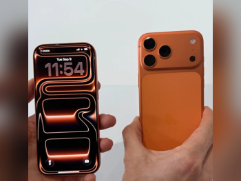 Mobile Phones Apple  - Iphone 17  - Pro Max  - Orange  - 256 GB  - Under Warranty