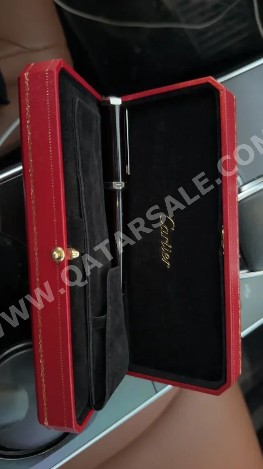 قلم كارتير  أسود و أزرق -  سنة 2024  رأس كروي