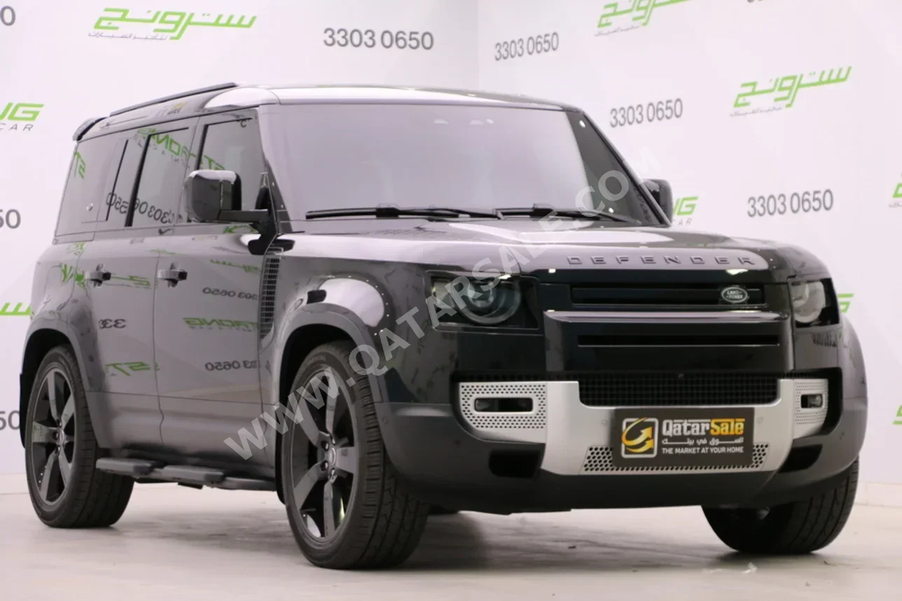 Land Rover  Defender  110 HSE  2024  Automatic  55,000 Km  6 Cylinder  Four Wheel Drive (4WD)  SUV  Black  With Warranty