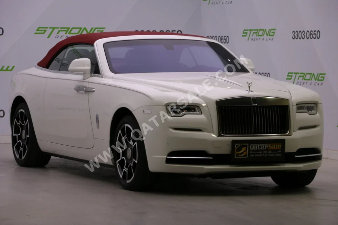 رولز - رويس  داون  2017  اوتوماتيك  118,000 كم  12 سلندر  دفع كلي مستمر  كشف  أبيض