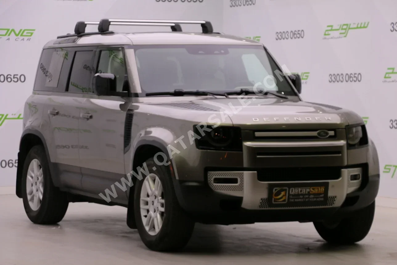 لاند روفر  ديفيندر  110  2024  اوتوماتيك  38,500 كم  4 سلندر  دفع رباعي  اس يو في  رمادي  تحت الضمان