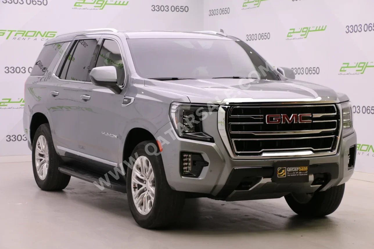 GMC  Yukon  SLT  2023  Automatic  117,000 Km  8 Cylinder  Four Wheel Drive (4WD)  SUV  Gray  With Warranty