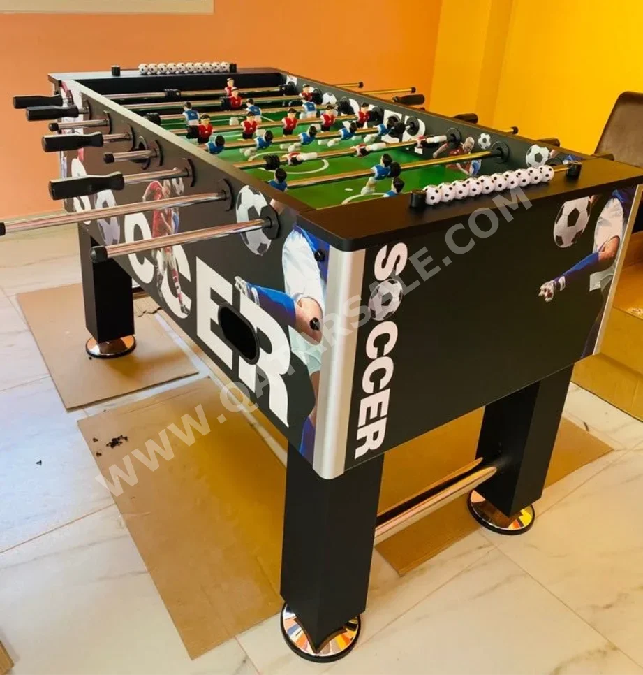 أسود  طاولة كرة القدم ( بيبي فوت )