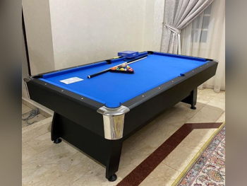 Blue  Billiard Table