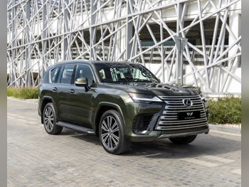 لكزس  ال اكس  600 لكجري  2025  اوتوماتيك  2,000 كم  6 سلندر  دفع رباعي  اس يو في  أخضر  تحت الضمان