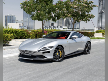 فيراري  روما  2023  اوتوماتيك  23,000 كم  8 سلندر  دفع خلفي  كوبيه \ سبورت  فضي