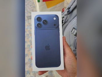 Mobile Phones Apple  - Iphone 17  - Pro Max  - Blue  - 1 TB  - Under Warranty