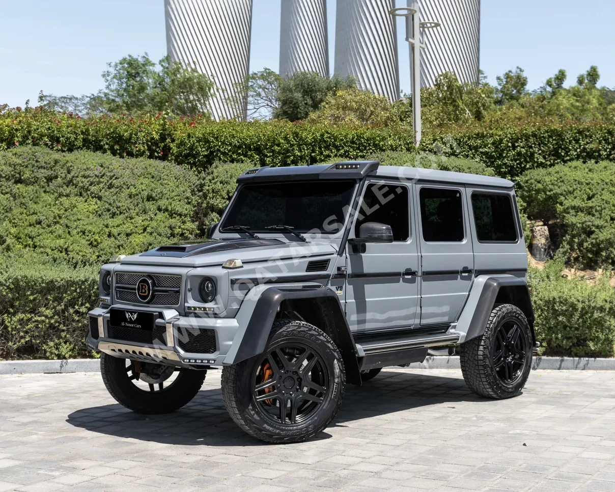 مرسيدس - بنز  جي - كلاس  63 برابس  2018  اوتوماتيك  62,000 كم  8 سلندر  دفع رباعي  اس يو في  رمادي ناردو