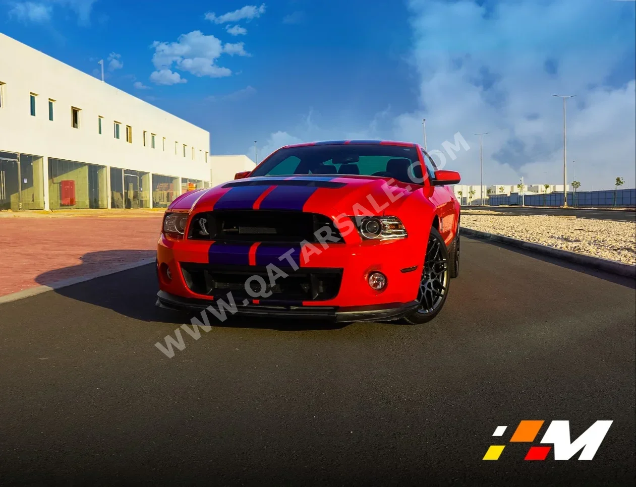 فورد موستانغ شيلبي جي تي 500 2014 عادي 47,000 كم 8 سلندر دفع خلفي كوبيه \ سبورت أحمر