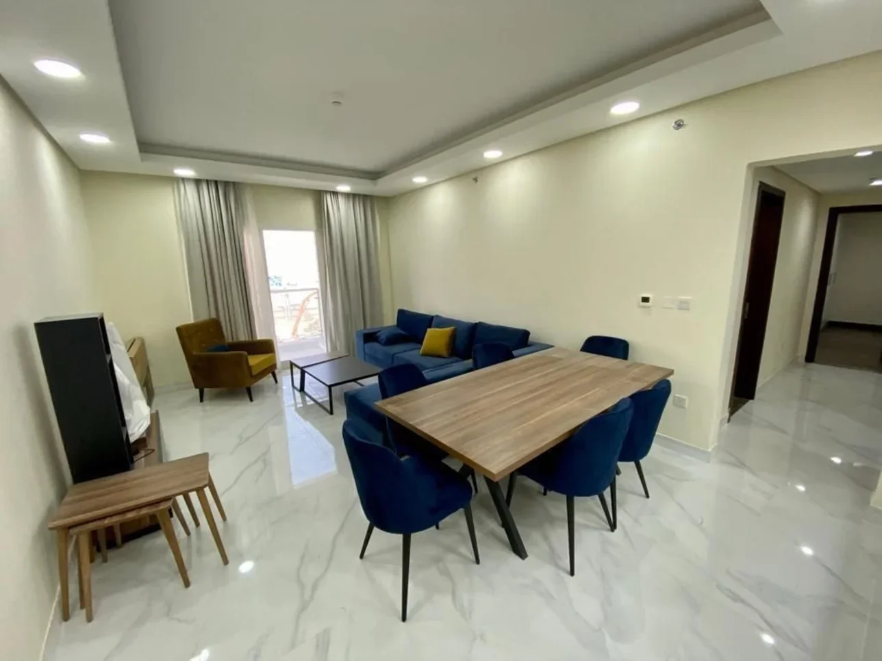 2 Bedrooms  Apartment  For Rent  in Lusail -  Al Erkyah  Fully Furnished