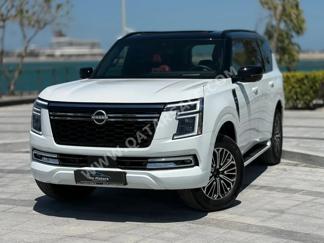 نيسان  باترول  بلاتنيوم  2025  اوتوماتيك  20,000 كم  6 سلندر  دفع رباعي  اس يو في  أبيض  تحت الضمان