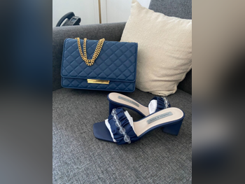 Tote Bag  - Blue  - For Women