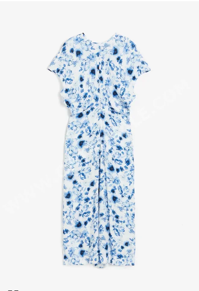 فستان  - أزرق  -المقاس: 32