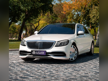 مرسيدس - بنز  مايباخ  S650  2019  اوتوماتيك  97,000 كم  12 سلندر  دفع كلي مستمر  سيدان  أبيض