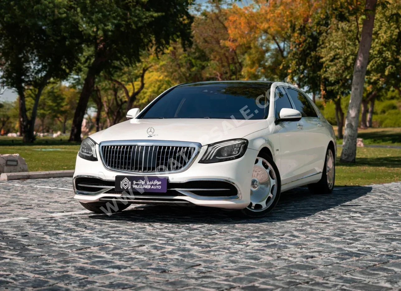 مرسيدس - بنز  مايباخ  S650  2019  اوتوماتيك  97,000 كم  12 سلندر  دفع كلي مستمر  سيدان  أبيض