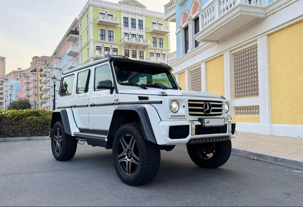 مرسيدس - بنز  جي - كلاس  500  2015  اوتوماتيك  128,000 كم  8 سلندر  دفع رباعي  اس يو في  أبيض