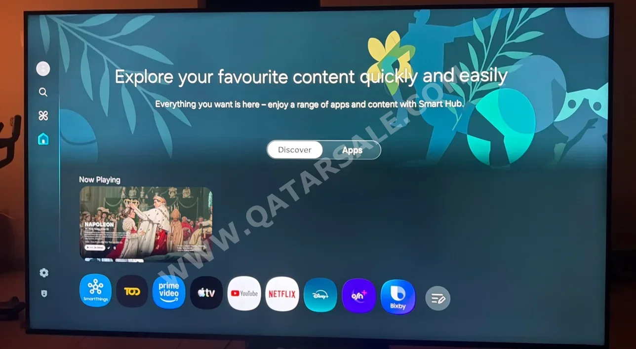 TV Bench  - Samsung  - Black