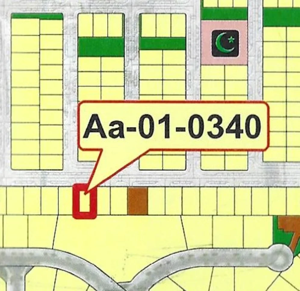 اراضي للبيع  في لوسيل  -المساحة 555 متر مربع