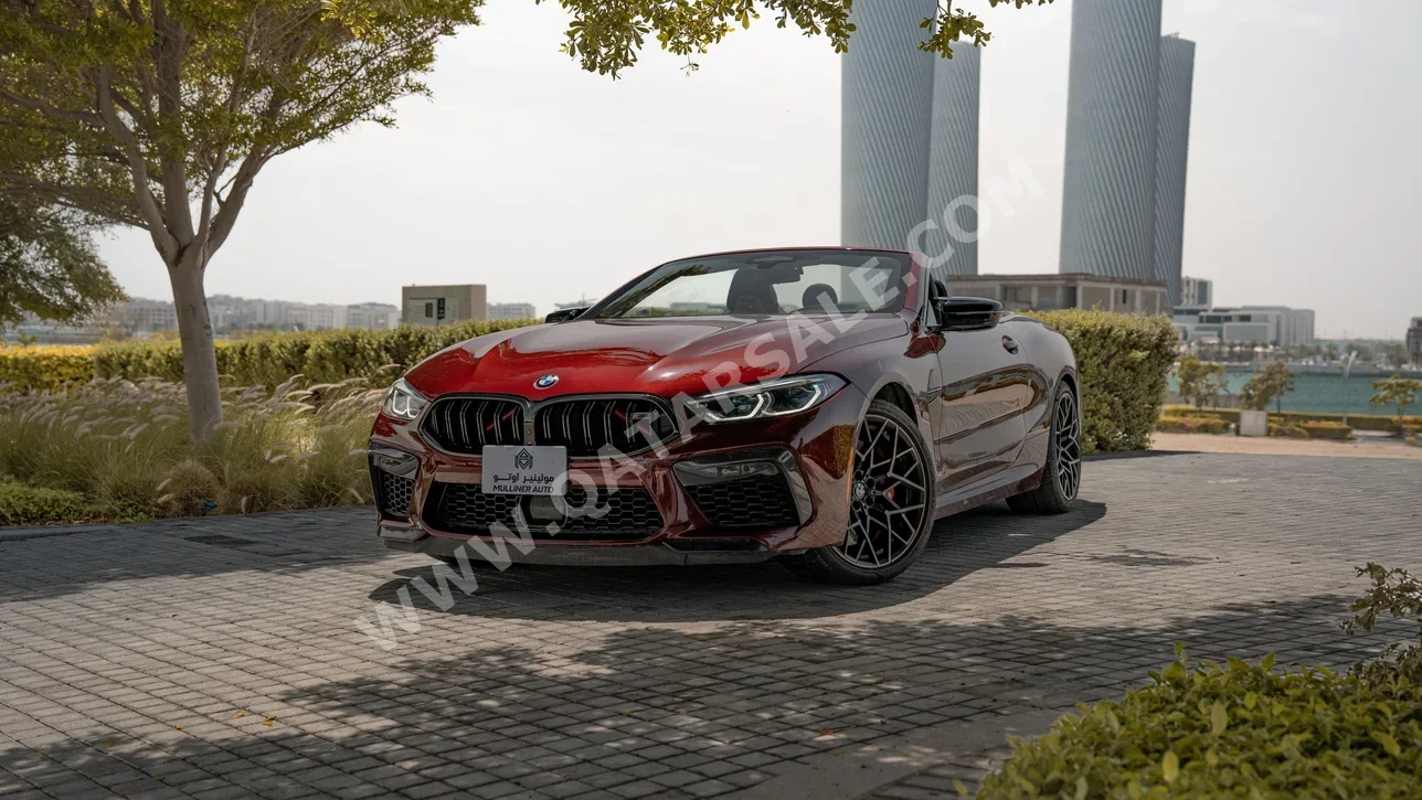 BMW  M-Series  8 Competition  2022  Automatic  39,000 Km  8 Cylinder  All Wheel Drive (AWD)  Sedan  Maroon